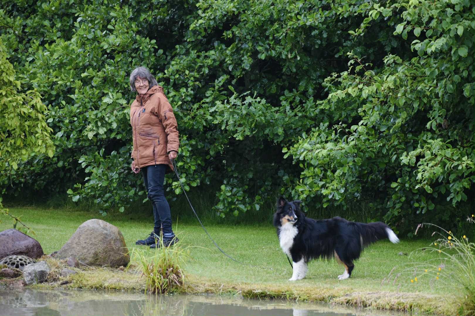 Havevandring med Dennis i rhododendronhaven og kagetapas i Grillhytten